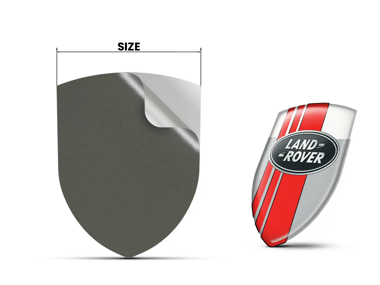 Land Rover Adesivi Logo Aziendale Sportivi Stellari Professionali